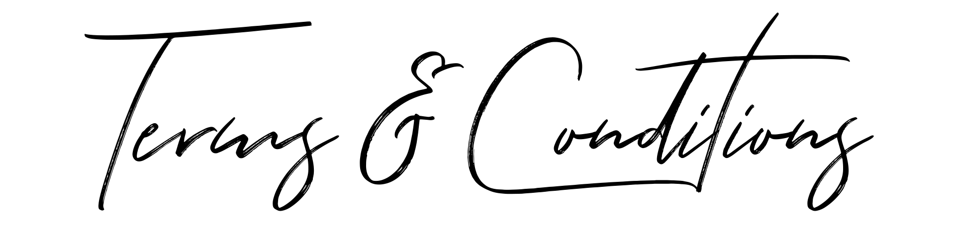 Terms and Conditions